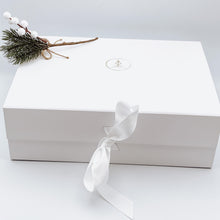 Load image into Gallery viewer, Large White Gift Box with Ribbon
